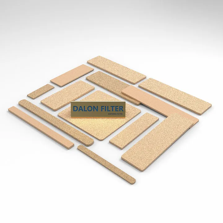 PLAQUE DE CARTOUCHE FILTRANTE EN BRONZE 20.4X24.4X4 - Vue 1