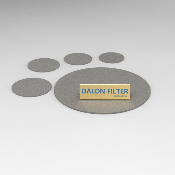 DISQUE FILTRANT EN ACIER 34.5X3 100MICRON - Vue 1