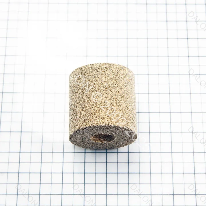 BRONZE FILTER CAP 21.5X25.5X38.8 10MICRON