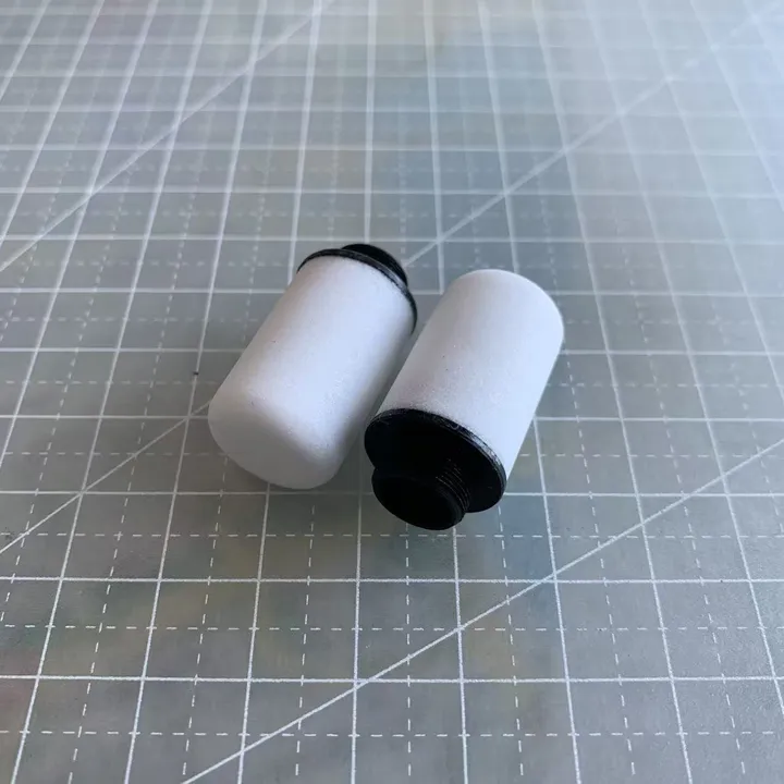 SINTERED PE SILENCER M5X0.8 5.96L22 5MICRON - View 1