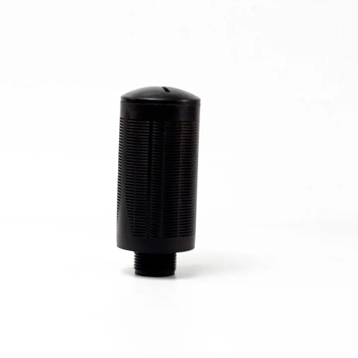 PLASTIC SILENCER SPL-F 1/2 WITH WOOL FELT & ALUMINIUM NET COLOR BLACK - View 1