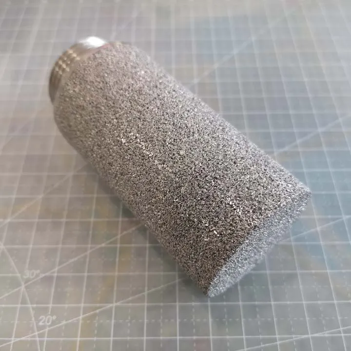 STEEL FILTER CAP 7.6X11X20 40MICRON - View 2