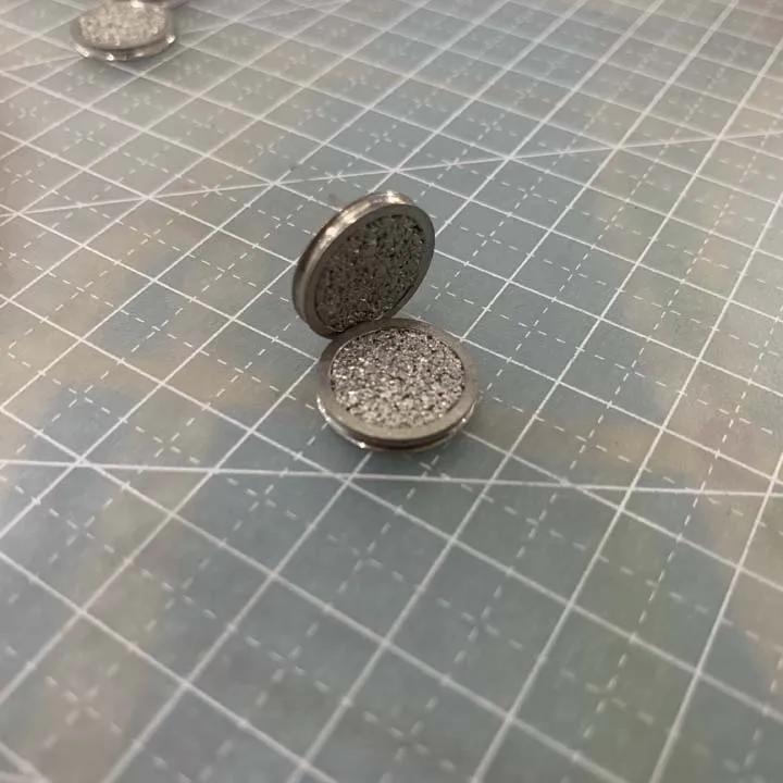 SINTERED STAINLESS STEEL AISI316L FILTER DISC 20X2