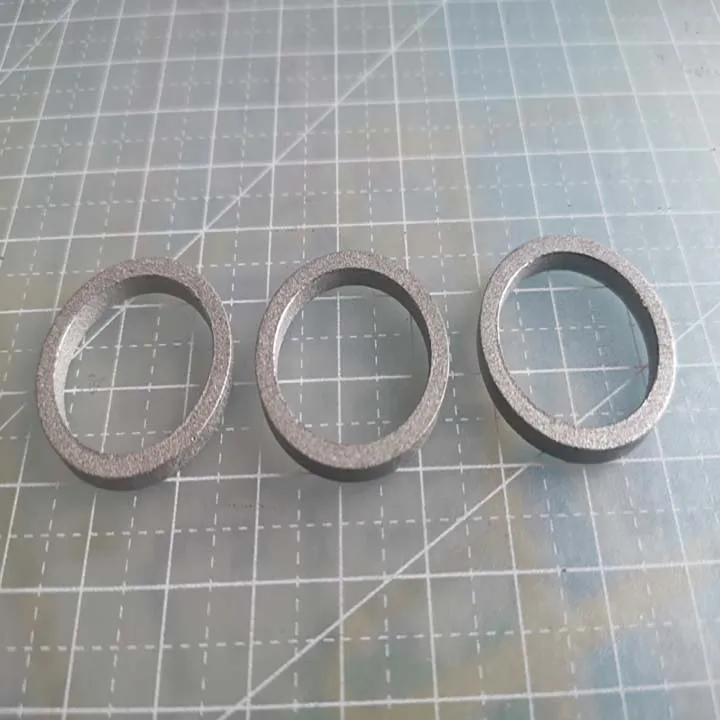 SINTERED STAINLESS STEEL 316L RING FILTER 30X47X2 3MICRON - View 1