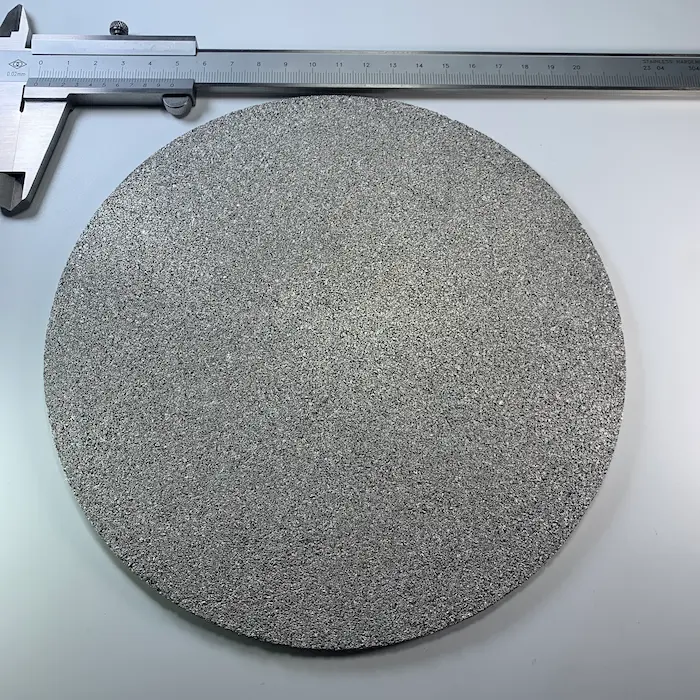 SINTERED STAINLESS STEEL 316L FILTER DISC 190X3 200MICRON