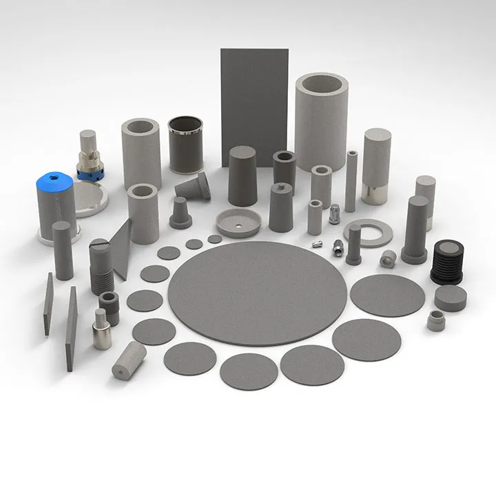 SINTERED STAINLESS STEEL 316 FILTER CAP 32X45X32 90MICRON WITH FITTING - View 2