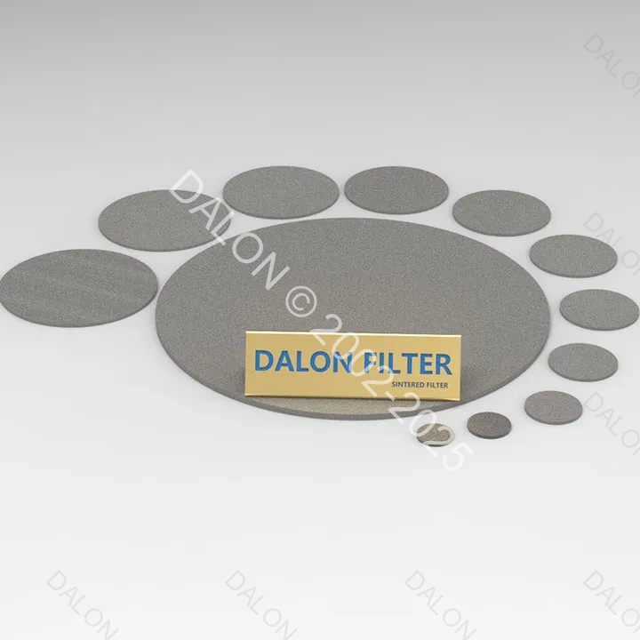 STEEL FILTER DISC 25X6.35 35MICRON  - View 1