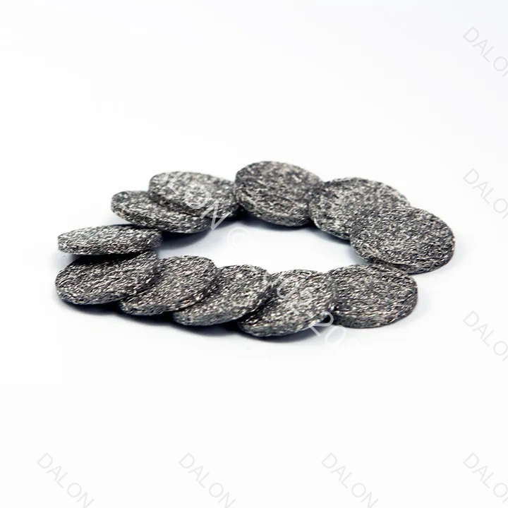 Drahtfilterscheibe aus Edelstahl 316L – 11×3,4 mm - Ansicht 1