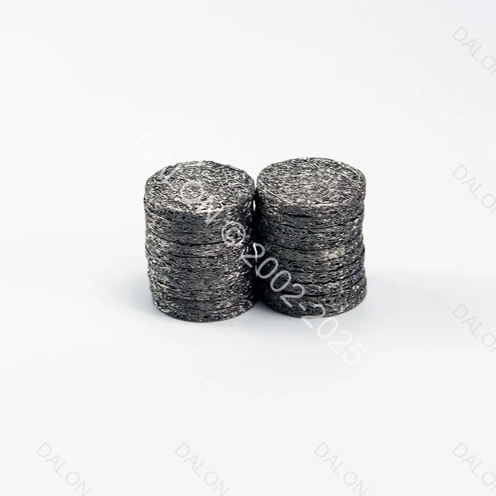 Drahtfilterscheibe aus Edelstahl 316L – 11×3,4 mm - Ansicht 2